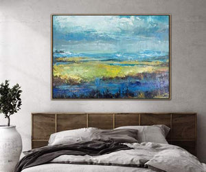 4 Large Nature Paintings