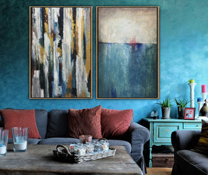 6 Modern Large Paintings For Living Room