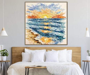 4 Beautiful Colorful Beach Paintings