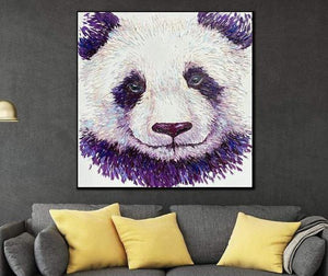 4 Cute Colorful Panda Paintings