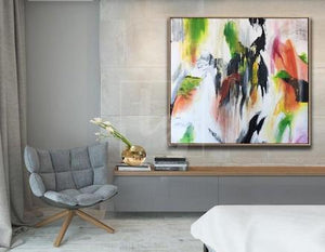 Tips and tricks on how to decorate a bedroom with acrylic art on canvas