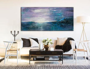 How to decorate a bedroom with artwork painting