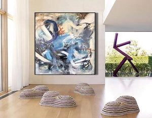 Hands-on advices on how to decorate a bedroom with abstract acrylic art