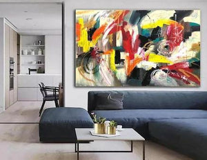 How to choose colors for abstract painting?