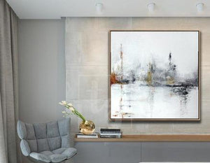 How to decorate a hallway with large painting