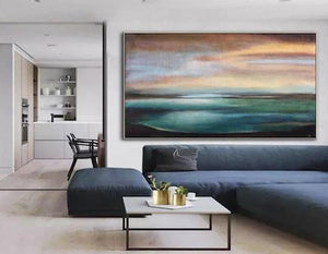 How to use landscape paintings in modern decor?