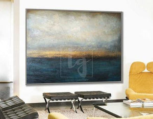 How to decorate a living room with canvas art large