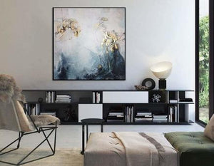 How to decorate the office space with canvas art original