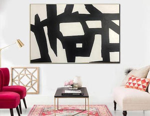 How to decorate an office with painting art