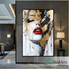 Invoice for two custom paintungs BUTTERFLY 1600mm high x 1000mm wide + gold frame, The LADY painting 1600mm high x 1200mm wide + black frame. Sizes including frames