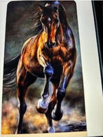 Custom order for black-framed painting in size 130cm H x 100cm W for Regina