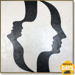 OPTICAL ILLUSION 27.5"x27.5"