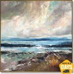 AHEAD OF THE STORM 27.5"x27.5"