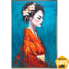 ELEGANT GEISHA 54"x36"