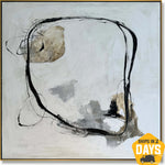 GEOMETRIC WHISPERS 46"x46"