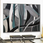 Modern Artwork Original Abstract Painting Large Contemporary Oil Painting Abstract | MELODY OF THE SEA