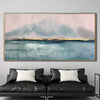 Large Original Ocean Paintings On Canvas Abstract Seascape Painting Blue Feng Shui Art Hand Painted Artwork | BOUNDLESS