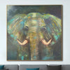 Large Original Abstract Elephant Paintings on Canvas Modern Contemporary Art Textured Oil Painting Animal Painting | GIANT