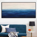 Original Abstract Seascape Paintings On Canvas Ocean Acrylic Sea Wall Art Ocean Fine Art | ENDLESS OCEAN