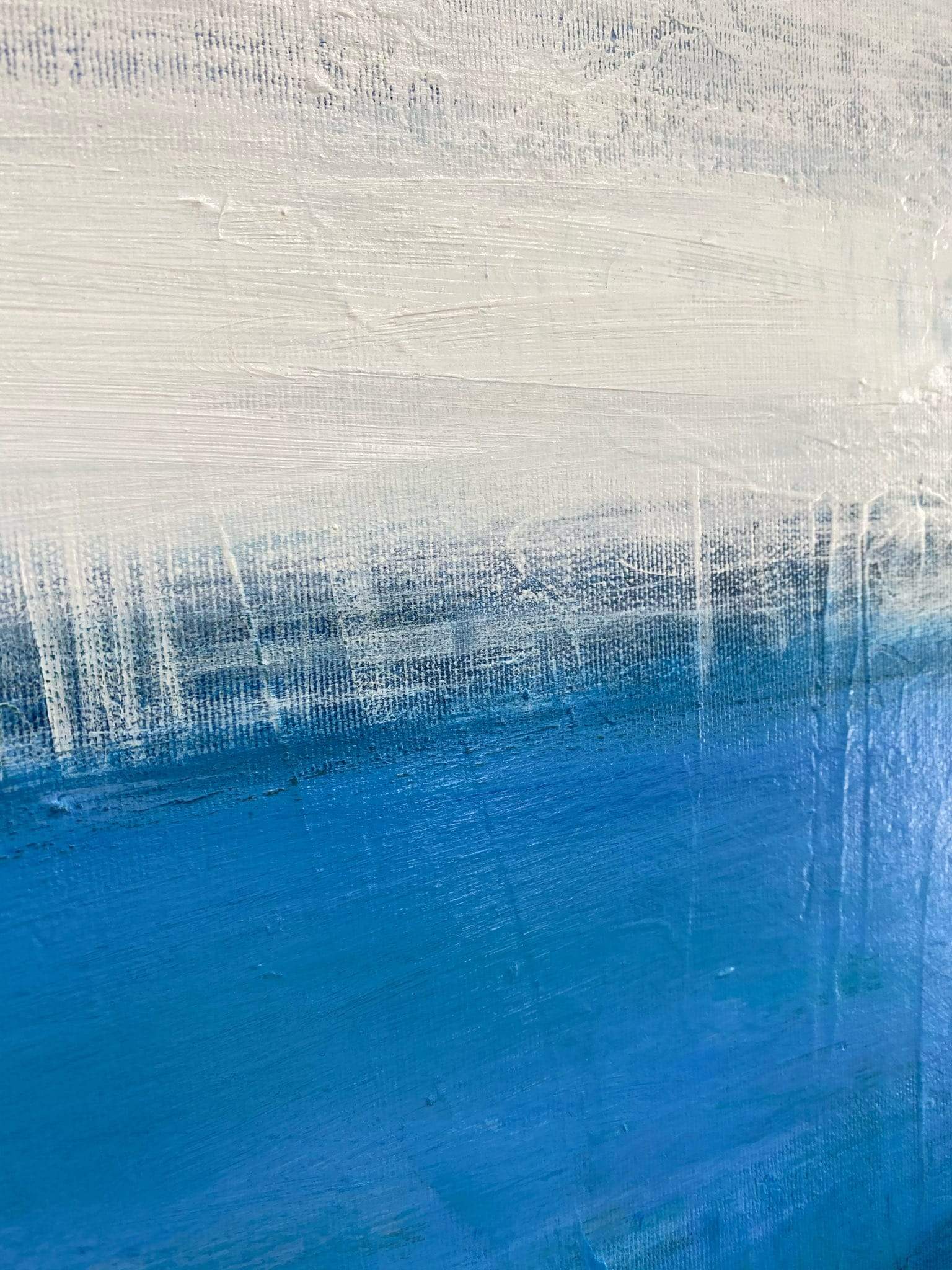 Mark Rothko Style Blue MEMORY OF THE SEA