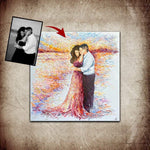 Painting From Photo People Canvas From Photo Wedding Family Photo On Canvas | CUSTOM PORTRAIT